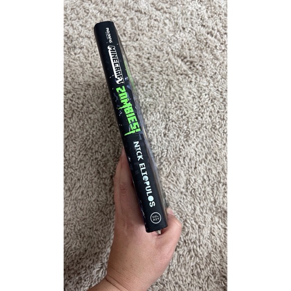 Minecraft Zombies! An Official Minecraft Novel by Nick Eliopulos 2022, Hardcover - Picture 3 of 4